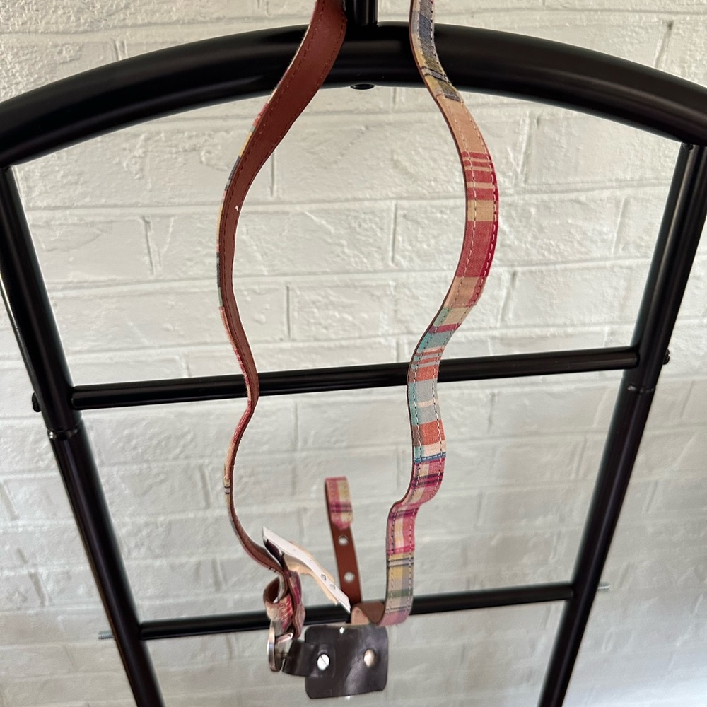 Tommy Hilfiger Multicolor Plaid Belt